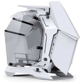 Jonsbo MOD3 Mini bílá / Micro-ATX / 1x USB-A 3.0 / 1x USB-C 3.0 / bez zdroje / průhledná bočnice (MOD3 MINI WHITE)