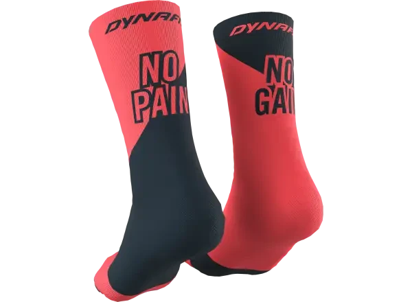 Dynafit No Pain No Gain Socks fluo coral - Dynafit No pain No gain sportovní ponožky Fluo Coral vel. 35-38