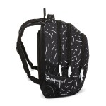 Bagmaster DIGITAL 23 A studentský batoh - černo bílý