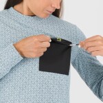 KARPOS Mesdi' W Crewneck Fleece, Forget/Black velikost: S