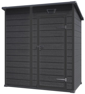 KETER ESSENTIAL 6x4 domek tmavě šedá/černá