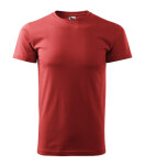 Heavy New tričko unisex bordó 3XL