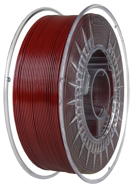 PET-G filament 1,75 mm Wine Red Devil Design 1 kg