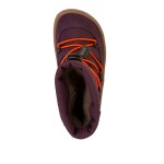 Dívčí zimní barefoot boty TEX TRACK WOOL Purple G3160251-4 - 34