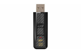 Silicon Power Blaze B50 32GB černá / Flash Disk / USB 3.1 / čtení: 25MBs / zápis: 25MBs (SP032GBUF3B50V1K)