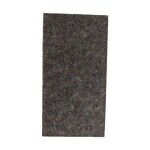 Náhradní povrch plsť černá, 250 x 130 x 10 mm