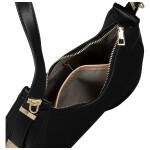 Stylová dámská koženková kabelka na rameno Agatha, černá