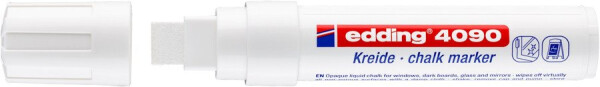 Křídový popisovač EDDING 4090 - bílý
