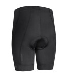 Dámské cyklistické kraťasy ETAPE SARA 2.0 s vložkou, černá (protiskluzové silikonové zakončení nohavic Fit+™, velikost M)