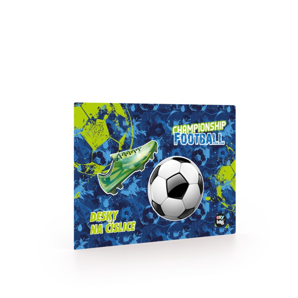 Desky na číslice fotbal