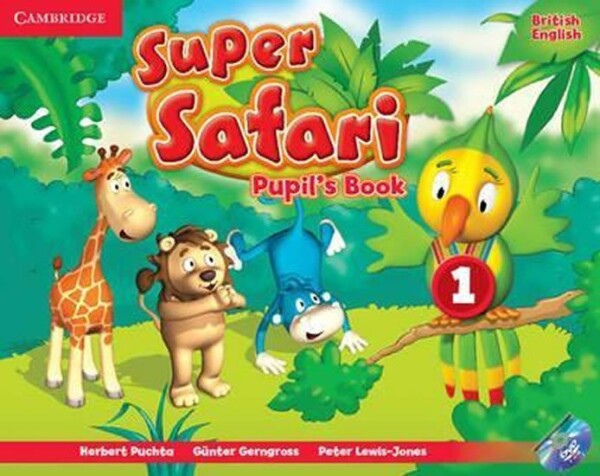 Super Safari Level 1 Pupil´s Book with DVD-ROM - Herbert Puchta