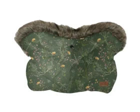 KikkaBoo Rukavice na kočárek Luxury Secret Garden Green (31108040157KB)