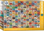 EUROGRAPHICS Puzzle VW Groovy Bus