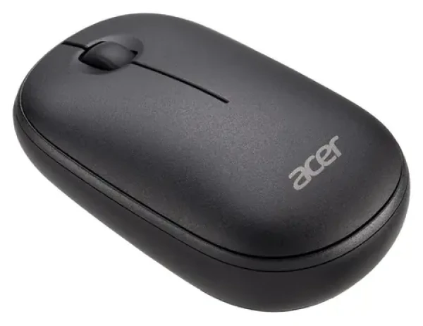 Acer AMR100 černá / Bezdrátová myš / optická / 1600 DPI / 3 tlačítka / 1x AA / USB (GP.MCE11.034)