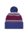 New Era Pánská zimní čepice New York Rangers NHL Pom Wordmark