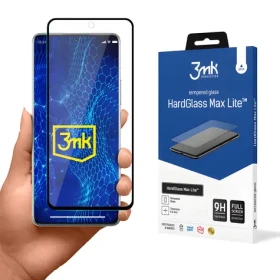 3mk HardGlass Max Lite Xiaomi 12 Pro černá / Tvrzené sklo / 9H / 0,3 mm
