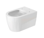 DURAVIT - ME by Starck Závěsné WC, Rimless, DuraShield, bílá 252909AA00