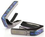 Thalia Shell Collection Blue Abalone Black Chrome