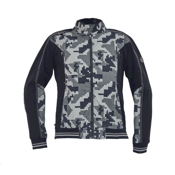 CRV Cerva Cerva Neurum Camouflage Montérková bunda s kapucí antracitová