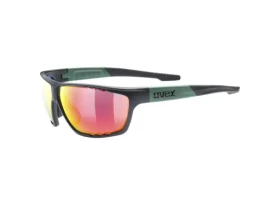Uvex Sportstyle 706 brýle Black Moss Red