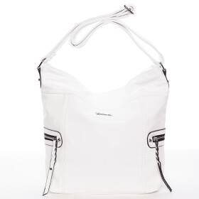 Trendová kabelka přes rameno Delami Kendal, bílá