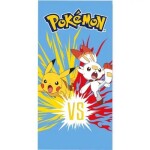 Jerry Fabrics Pokémon Fight AYM119597 plážová osuška modrá 70x140