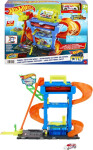 Hot Wheels city color shifters automyčka s otočným tunelem - Mattel Hot Wheels