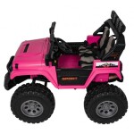 Mamido Elektrické autíčko Extreme Sport 4x4 s proměnlivou velikostí růžové