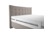BLANÁŘ NÁBYTEK, a.s. Blanář čalouněná dvoulůžková postel DOMINO - boxspring
