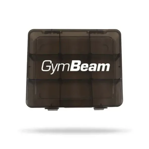 Nastavitelný PillBox - GymBeam (černá) (74596-1-single_variant)