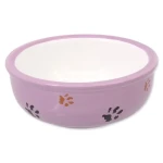 Magic Cat Miska keramická kočicí tlapka fialová 13x5cm 330ml (453-80923)