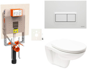 SAT - Závěsný WC set k zazdění VitrA Normus SIKOVZNOR54600 SIKOVZNOR54600