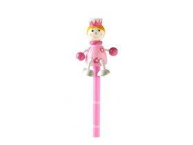 Orange Tree Toys Dřevěná tužka s postavičkou - Princezna (1ks)