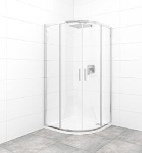 Sprchový kout čtvrtkruh 90x90 cm SAT TEX SATBKTEXS90CRT SATBKTEXS90CRT