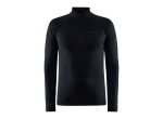 Craft Core Dry Active Comfort Zip pánské triko dlouhý rukáv černá vel. S