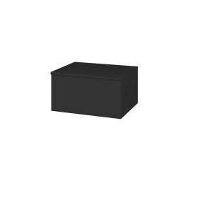 Dřevojas - Nízká skříňka DOS SNZ1 60 - N03 Graphite / Bez úchytky T31 / N03 Graphite 281045D