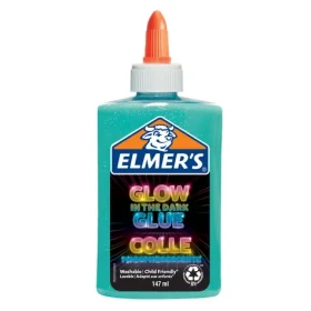 Elmer's Glow-in-the-Dark lepidlo modré / Lepidlo / svítící ve tmě / 147 ml (2162078)