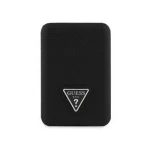 Guess PU Grained Triangle Logo MagSafe Powerbanka 5000mAh Black (57983122275)