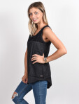 Alife and Kickin CARLAAK black denim dámská tílko - S