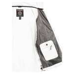 Geographical Norway pánská rychleschnoucí sportovní bunda s kapucí Techno MEN 056 BS3 white (WU1060H/GN) pánské s