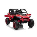 Mamido Elektrické autíčko Buggy UTV KCK 4x4 červené 24V | 800W | 50 kg | EVA | LED | 2,4Ghz | ECO kůže