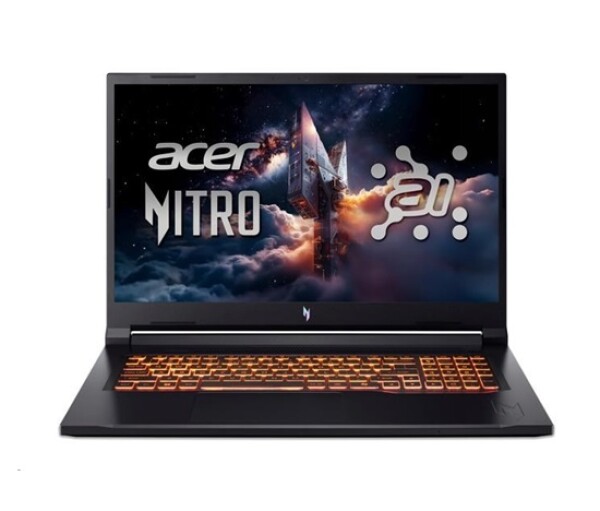 ACER NTB Nitro V 17 AI (ANV17-41-R1YM),Ryzen 7 260,17.3"FHD,16GB,512GB SSD,RTX 5050,Linux,Black EDF_11295315