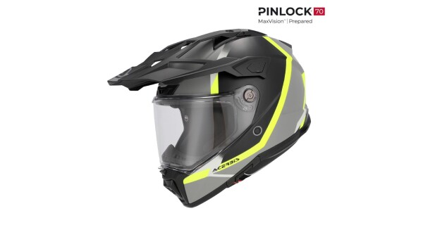 Přilba Acerbis Attack černá/fluo žlutá černá/fluo žlutá M