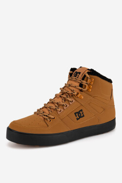 Tenisky DC Shoes PURE HIGH-TOP WC WNT ADYS400047-WEA Syntetický materiál,Přírodní kůže (useň) - Semiš