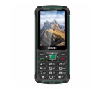 EVOLVEO StrongPhone W4, vodotěsný odolný Dual SIM telefon, černo-zelená EDF_546937