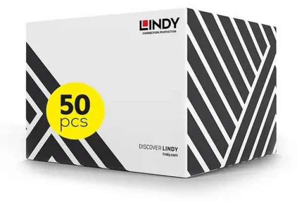 Lindy Cat6 S/FTP šedá / Patch kabel / RJ-45 / 5 m / balení 50 ks (47854)