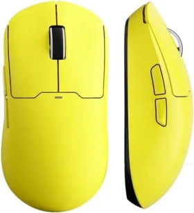 MCHOSE MC-A5 Pro Max žlutá / herní bezdrátová myš / optická / 26000 DPI / 6 tlačítek / 2.4 GHz / BT / USB-C (MC-A5-6S)