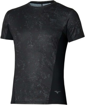 Běžecké tričko Mizuno Active DryAeroFlow Graphic Short Sleeve Tee J2GAD00490 Velikost textilu: M