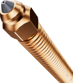 Creality Phaetus EndCoat tvrzená tryska K2 Plus 0,4 mm (1,75 mm)