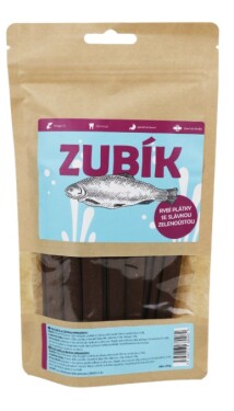 Jopopet ZUBÍK Rybí plátky se slávkou zelenoústou 200g